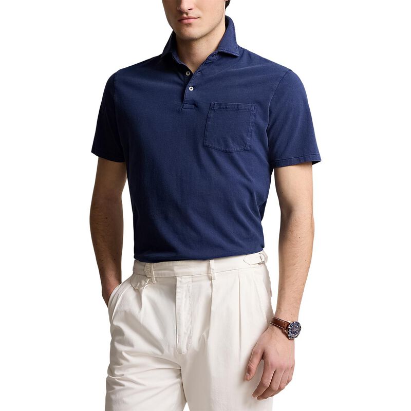 Polo Ralph Lauren Classic Fit Cotton-Linen Polo Shirt image number 0